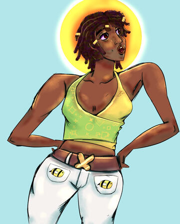 Character Credit to capystara on Instagram